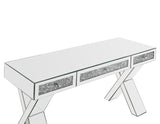 Noralie Mirrored & Faux Diamonds Writing Desk