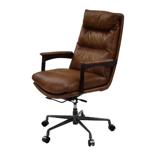 Crursa Sahara Leather Office Chair