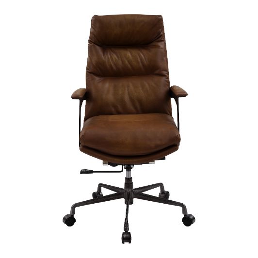 Crursa Sahara Leather Office Chair