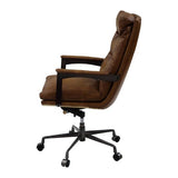 Crursa Sahara Leather Office Chair