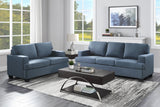 Elmont Blue Sofa