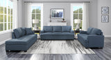 Elmont Blue Sofa