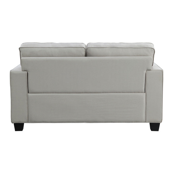 Elmont Khaki Loveseat