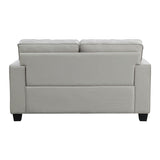 Elmont Khaki Loveseat