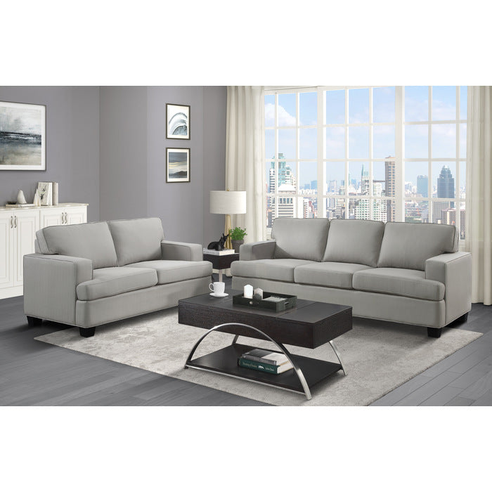 Elmont Khaki Loveseat