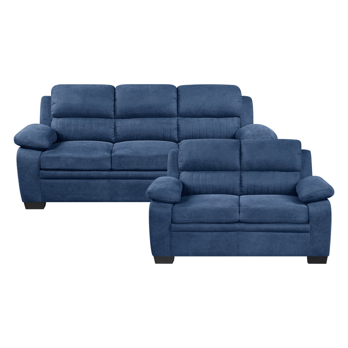 Holleman 2Pc Set: Sofa, Love