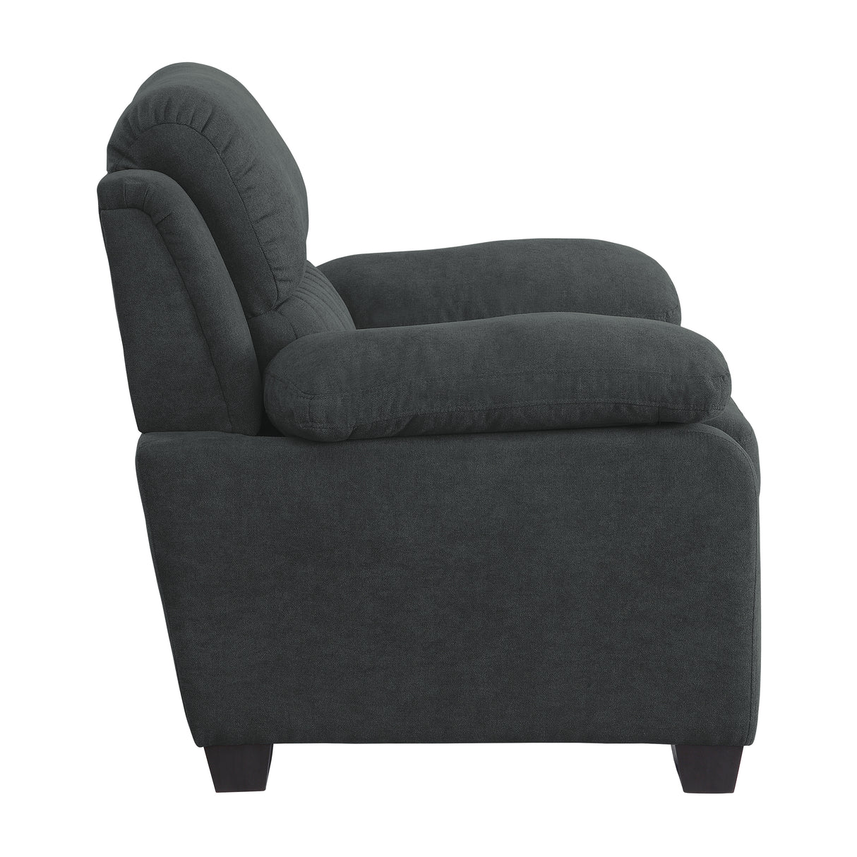 Holleman Dark Gray Living Room Chair