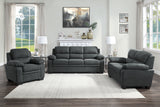 Holleman Dark Gray Living Room Chair