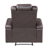 Caelan Dark Brown Power Reclining Chair