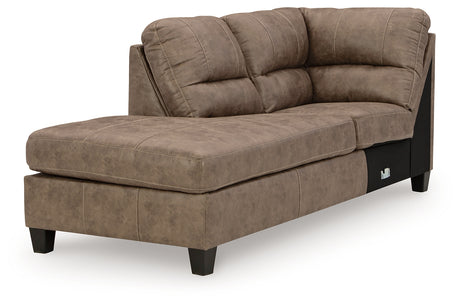 Navi Fossil Left-Arm Facing Corner Chaise