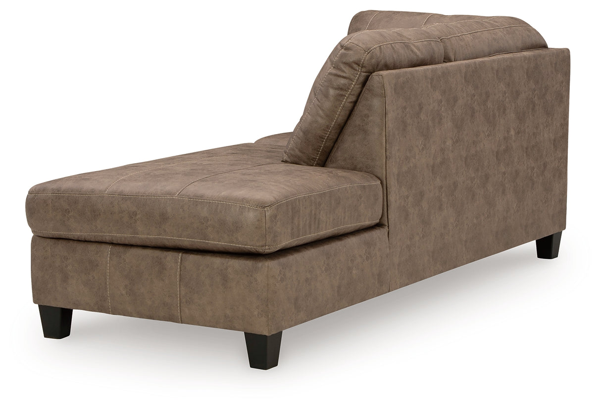 Navi Fossil Right-Arm Facing Corner Chaise