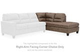 Navi Fossil Right-Arm Facing Corner Chaise