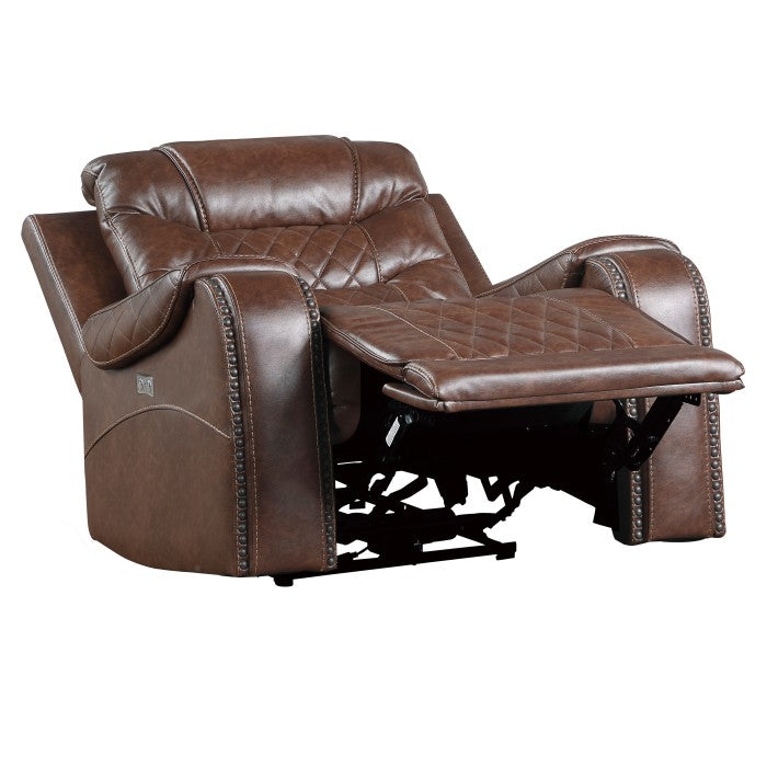 Putnam Brown Power Reclining Chair