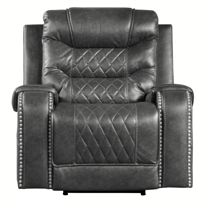 Putnam Gray Power Reclining Chair