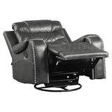 Putnam Gray Swivel Reclining Chair