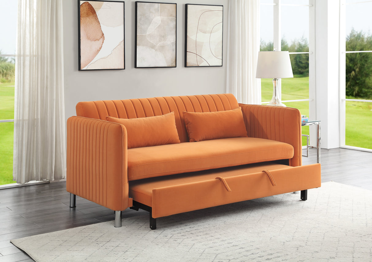 Greenway Convertible Studio Sofa With Pull-Out Bed