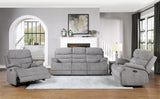 Sherbrook Power Double Reclining Sofa With Headrests And Usb Ports