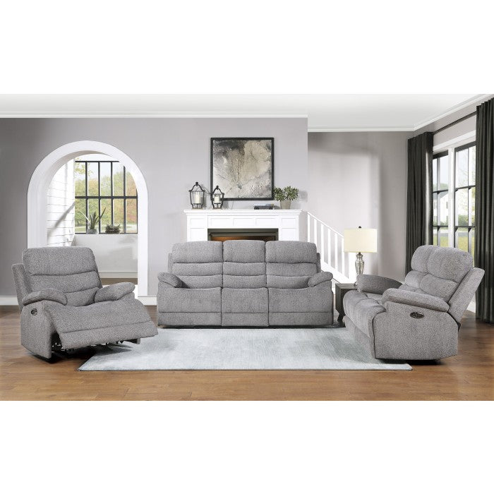 Sherbrook Power Double Reclining Sofa With Headrests And Usb Ports