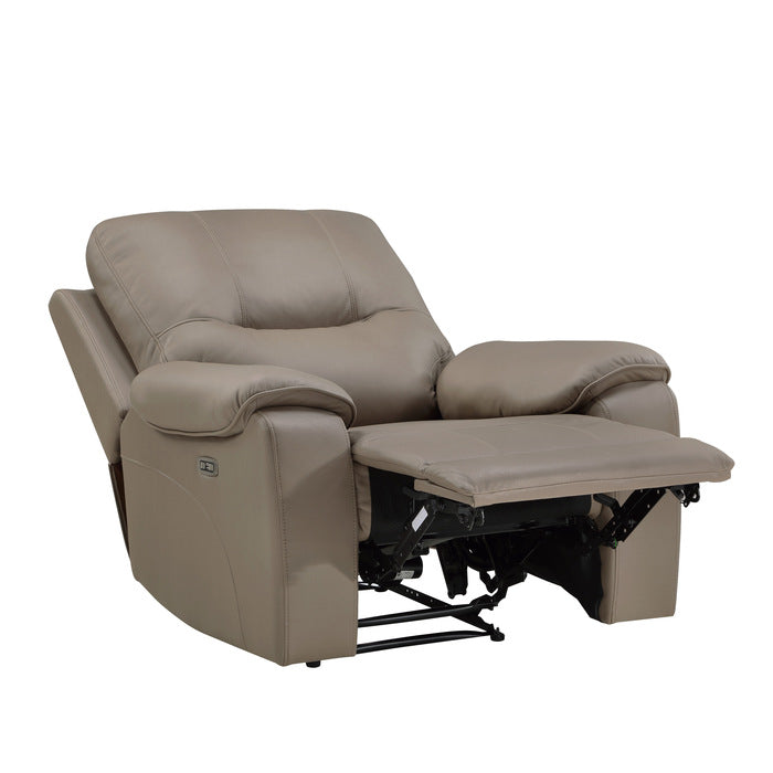 LeGrande Taupe Power Reclining Chair