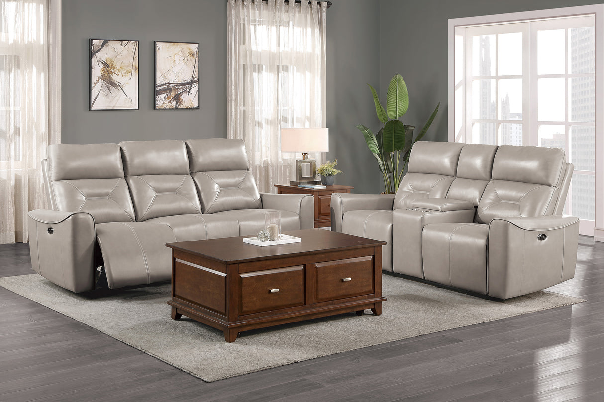 Burwell Power Double Reclining Sofa With Usb Ports