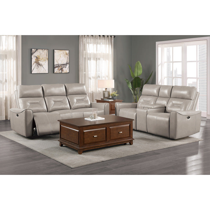 Burwell Power Double Reclining Sofa With Usb Ports