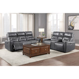 Burwell Power Double Reclining Love Seat With Center Console And Usb Ports