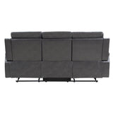 Broomfield Double Reclining Sofa With Drop-Down Cup Holder