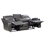 Broomfield Double Reclining Sofa With Drop-Down Cup Holder