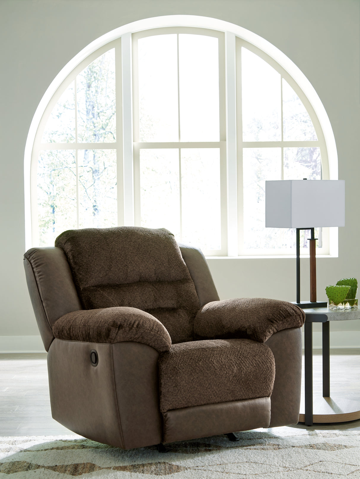 Dorman Chocolate Reclining Sofa, Loveseat And Recliner