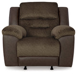 Dorman Chocolate Reclining Sofa, Loveseat And Recliner