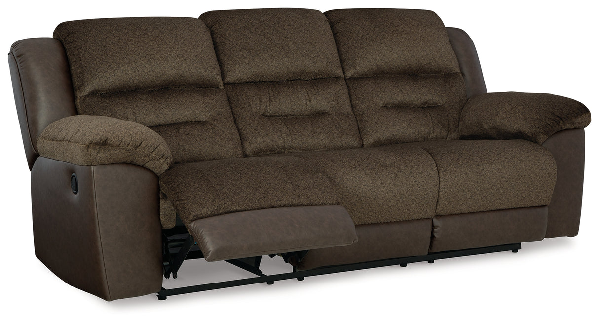 Dorman Chocolate Reclining Sofa, Loveseat And Recliner