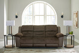 Dorman Chocolate Reclining Sofa, Loveseat And Recliner