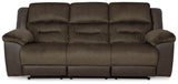 Dorman Chocolate Reclining Sofa, Loveseat And Recliner