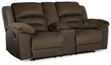 Dorman Chocolate Reclining Sofa, Loveseat And Recliner