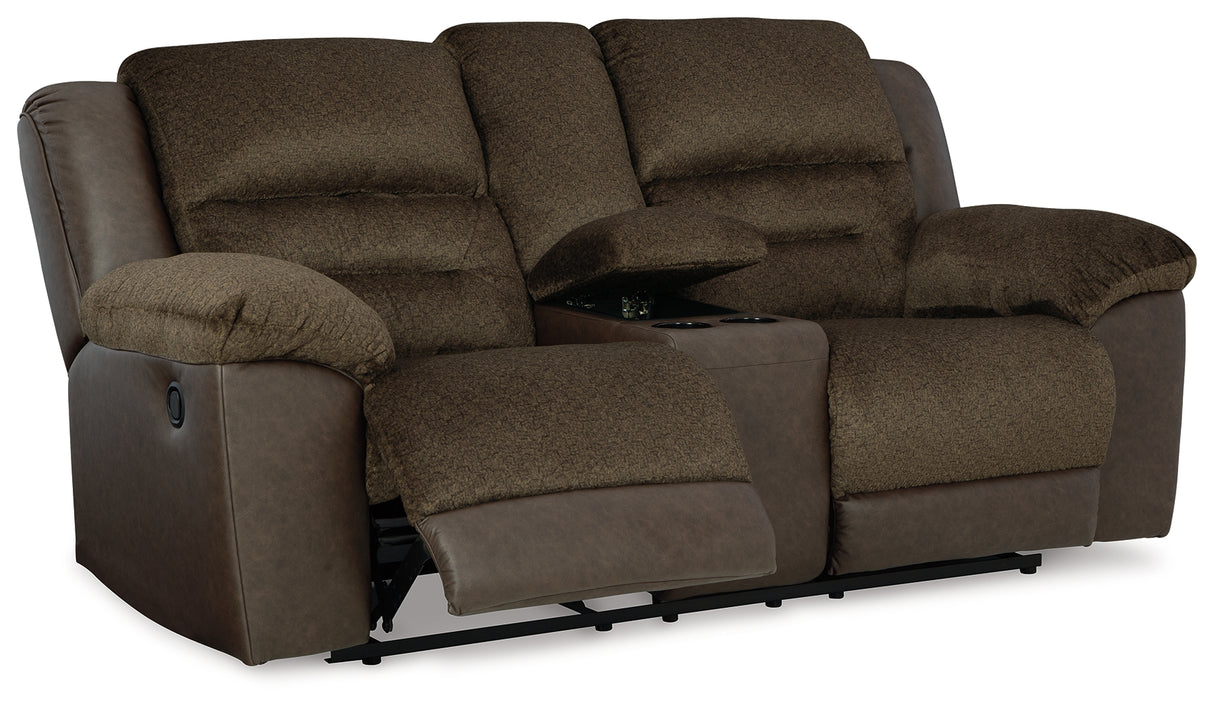 Dorman Chocolate Reclining Sofa, Loveseat And Recliner