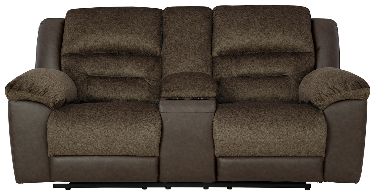 Dorman Chocolate Reclining Sofa, Loveseat And Recliner