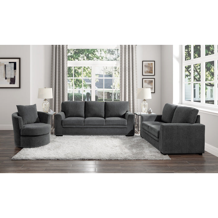 Morelia Charcoal Loveseat