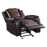 Briscoe Brown Glider Reclining Chair