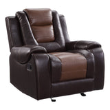 Briscoe Brown Glider Reclining Chair