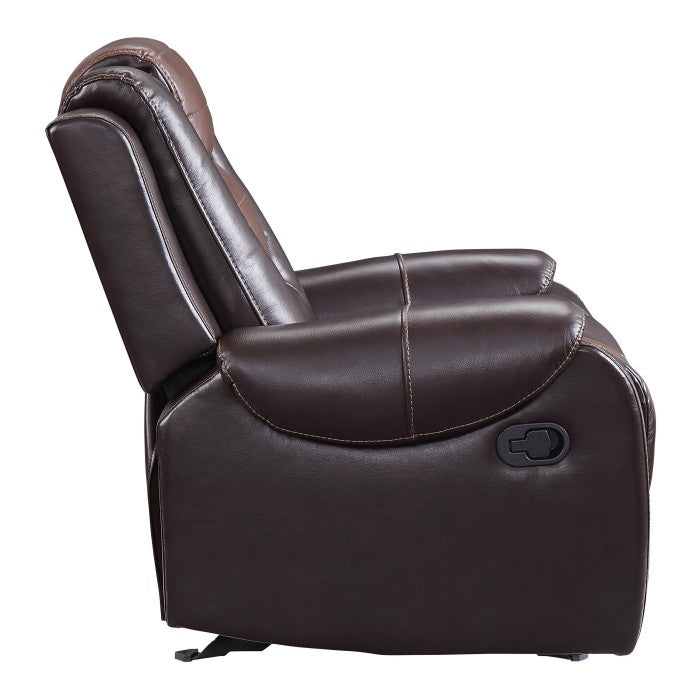 Briscoe Brown Glider Reclining Chair