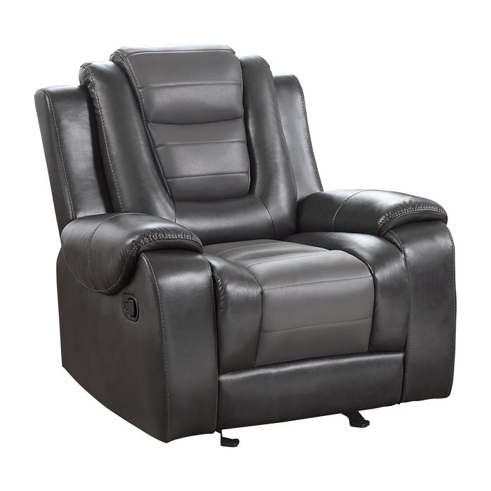 Briscoe Gray Glider Reclining Chair