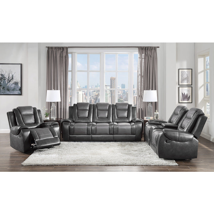 Briscoe Gray Glider Reclining Chair