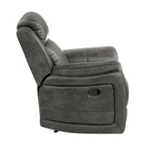 Centeroak Brownish Gray Reclining Chair