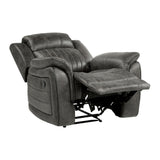 Centeroak Brownish Gray Reclining Chair