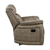 Centeroak Sandy Brown Reclining Chair