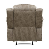 Centeroak Sandy Brown Reclining Chair