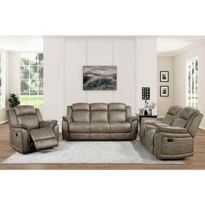 Centeroak Sandy Brown Reclining Chair