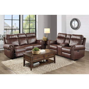 Granville Brown Living Room Set (Power)