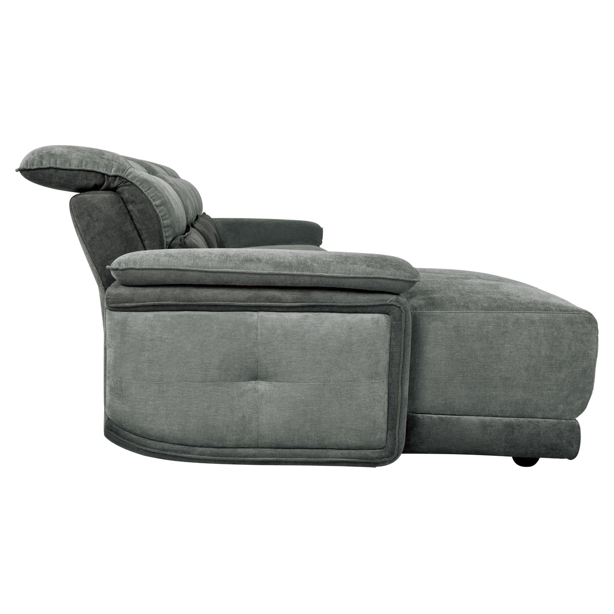 Ember 3-Piece Modular Reclining Sectional With Left Chaise