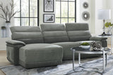 Ember 3-Piece Modular Reclining Sectional With Left Chaise